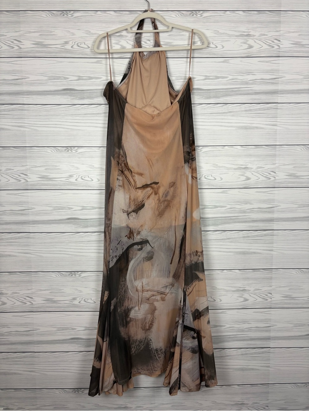 Let Me Be knit halter maxi dress size 1X NWT - Picture 7 of 12